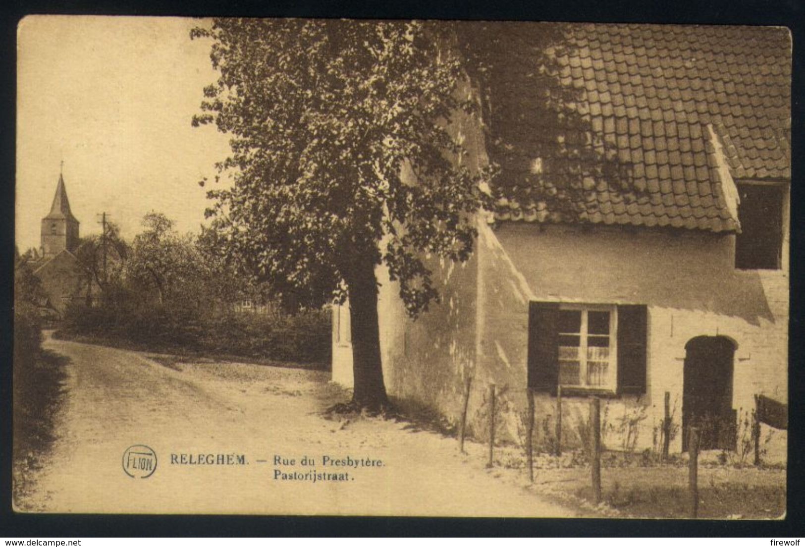 Z07 - Asse Relegem - Pastorijstraat / Rue De Presbytère - Gebruikt Brussel 1928 - Asse