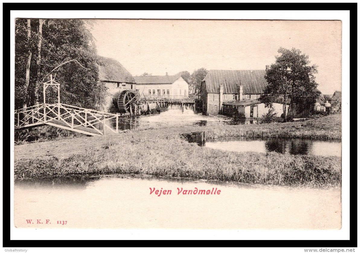 DD2840  DENMARK  VEJEN VANAMOLLE    POSTCARD - Danemark