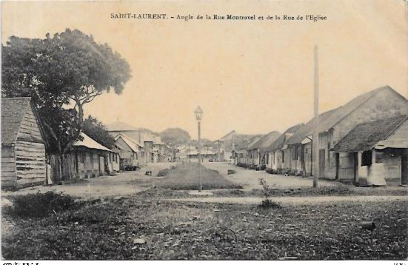 CPA Guyane Saint Laurent Du Maroni écrite - Saint Laurent Du Maroni