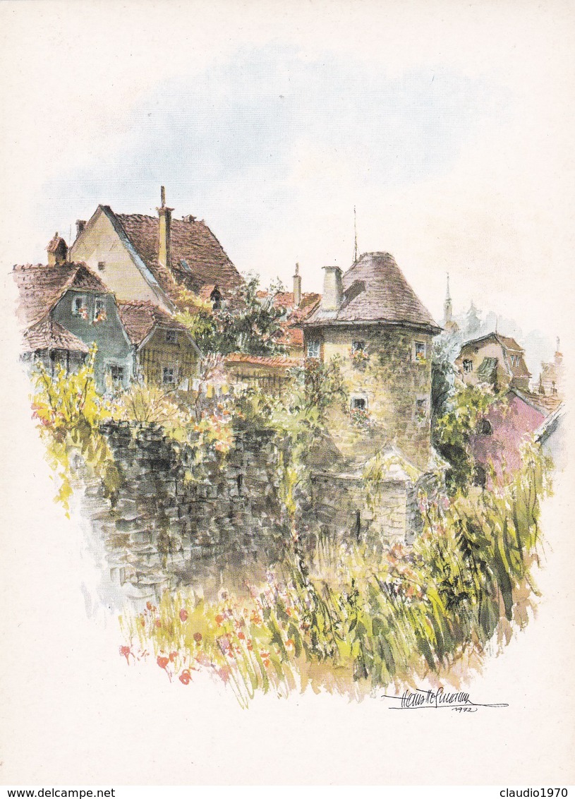 CARTOLINA - POSTCARD - AUSTRIA - SCHARDING - WEHRTURM IM SEILERGRABEN - Schärding