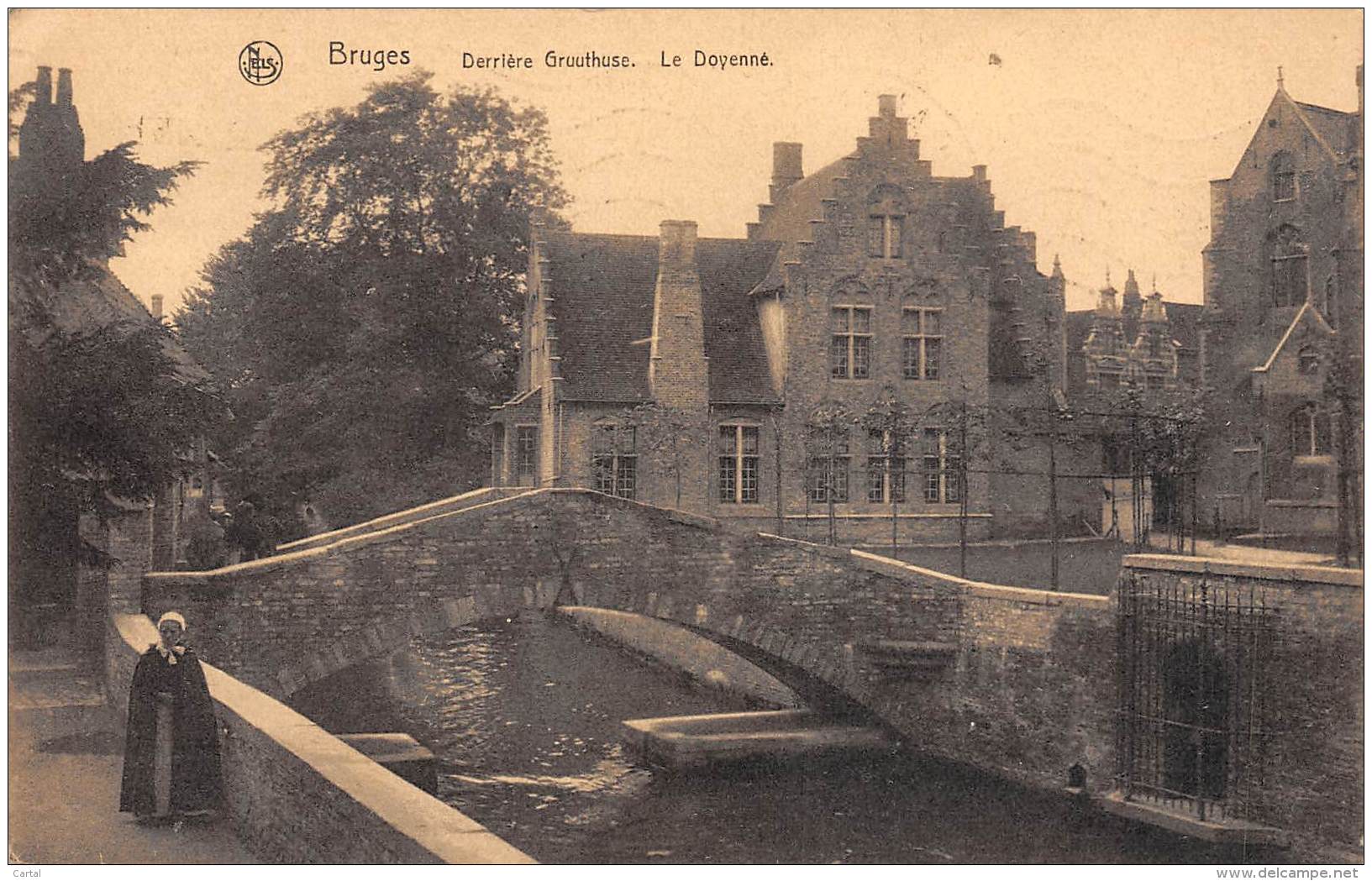 BRUGES - Derrière Gruuthuse - La Doyenne - Brugge