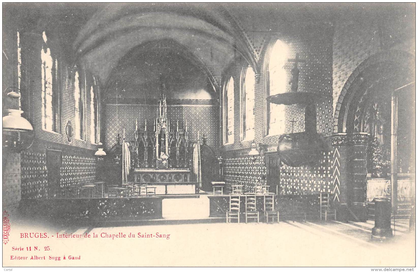 BRUGES - Intérieur De La Chapelle Du Saint-Sang - Brugge