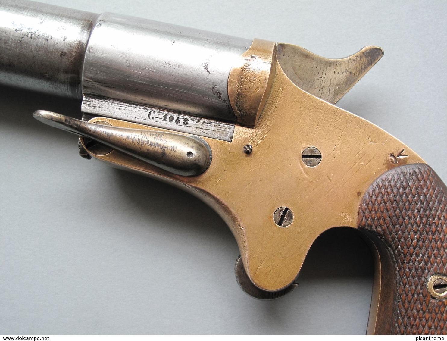 Pistolet lance-fusées réglementaire français modèle 1917 Grande Guerre 14-18