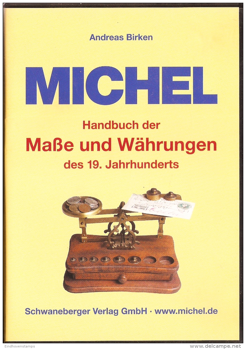 Michel CD-Handbuch Maße Und Währungen 19. Jahrhunderts, Weight &amp; Measures - Tedesco