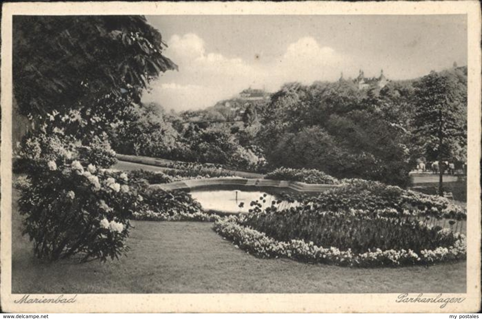 11247100 Marienbad Tschechien Boehmen Parlanlagen - Günzburg