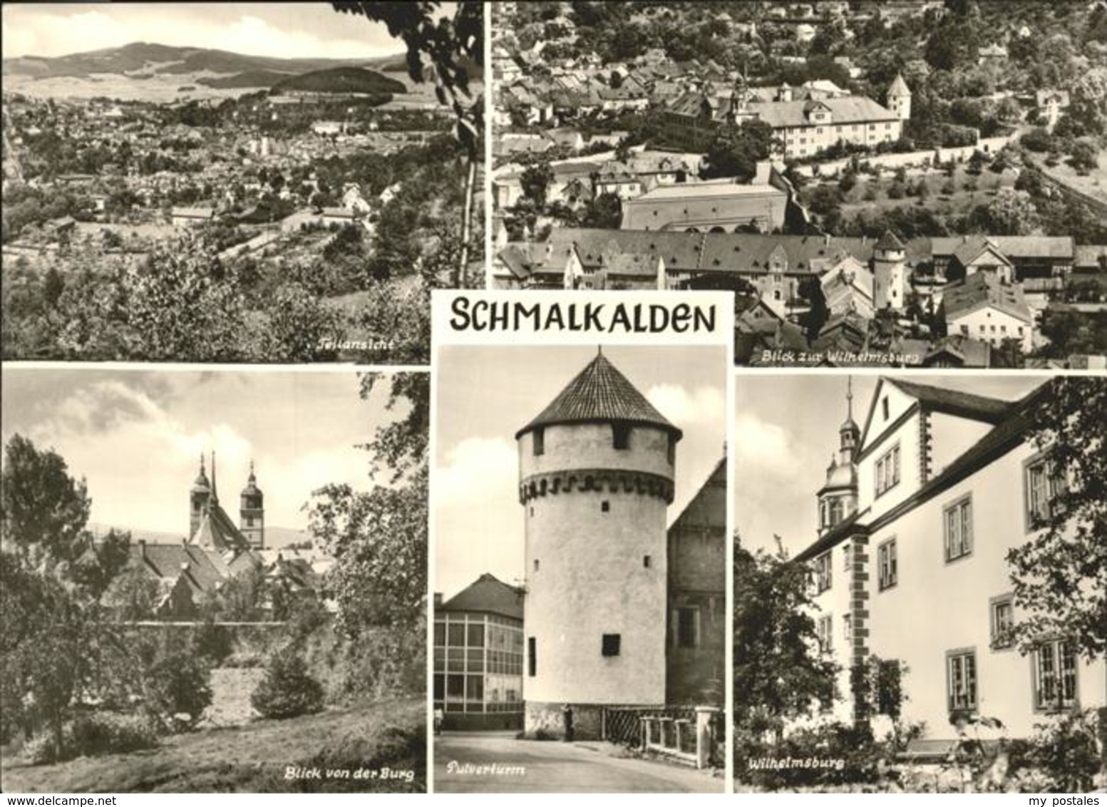 41257690 Schmalkalden Wilhelmsburg Pulverturm  Schmalkalden - Schmalkalden