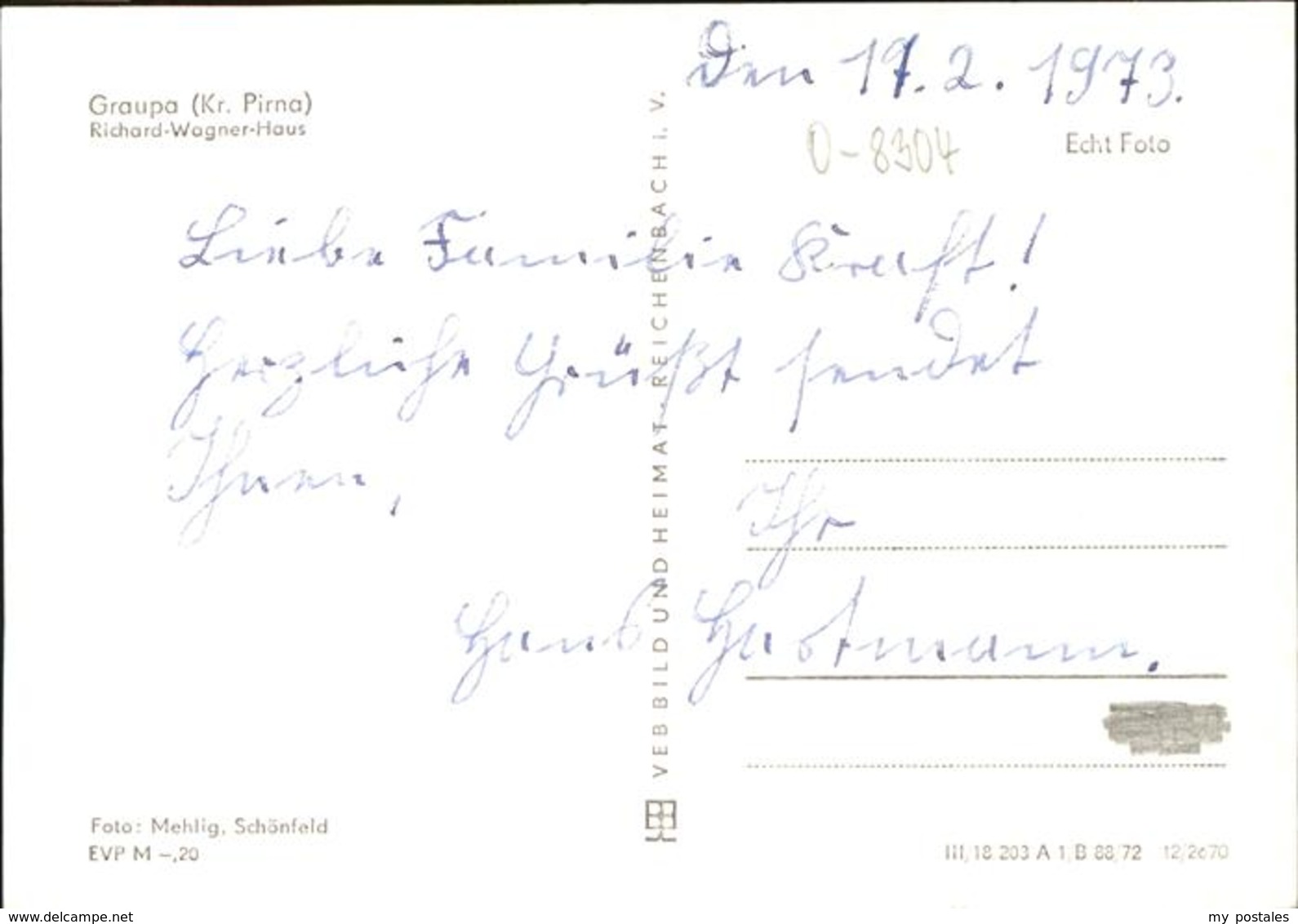 41261318 Graupa Richard Wagner Haus Pirna - Pirna