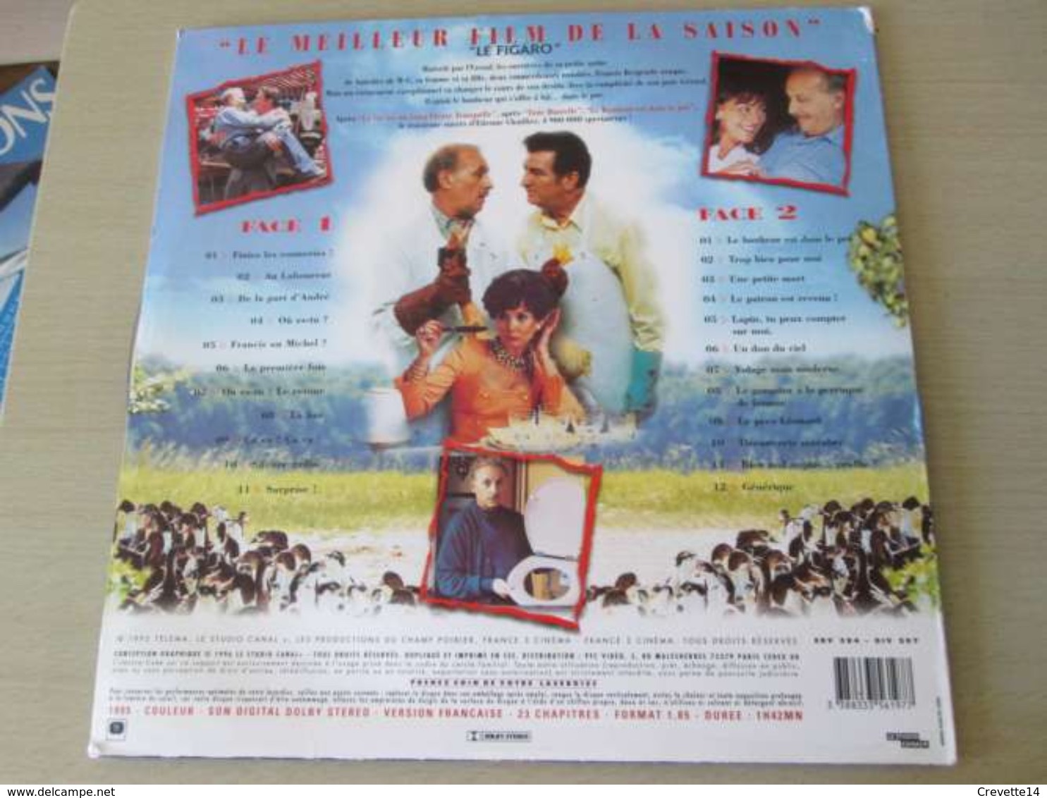 LASER DISC (format 33 Tours , Pas Un Dvd) LE BONHEUR EST DANS LE PRE Film D'Etienne Chatilliez - Science-Fiction & Fantasy