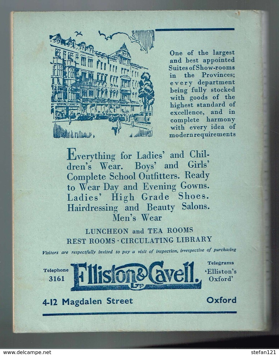 Alden's Guide To Oxford - 1947 ? - 166 Pages 15,2 X 12 Cm - Europa