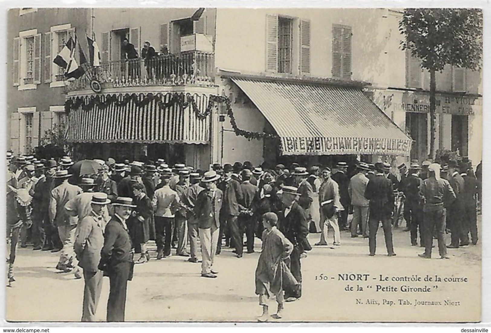 NIORT - Le Contrôle De La Course De La PETITE GIRONDE - Niort