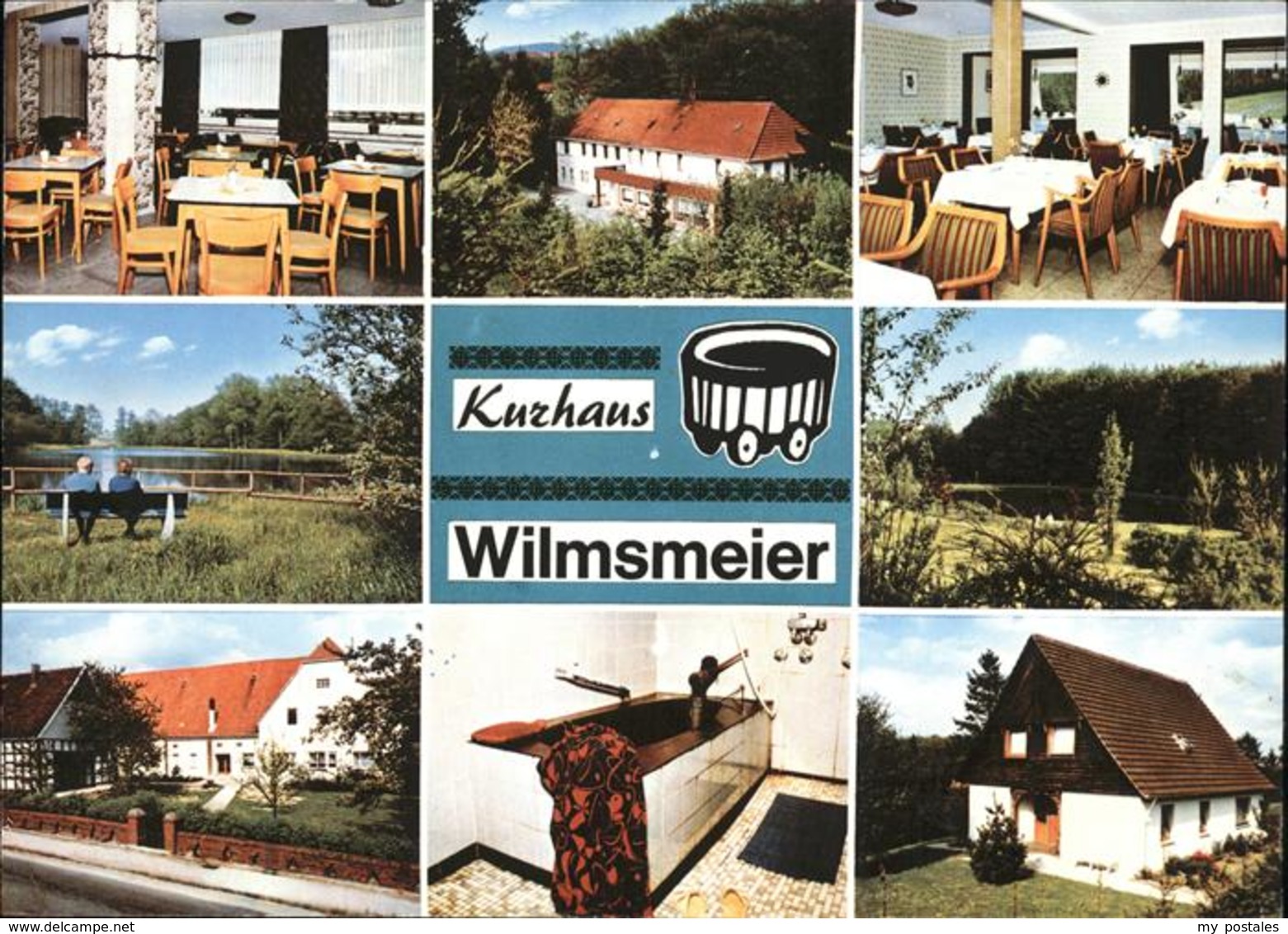 41277025 Bad Randringhausen Kurhaus Wilmsmeier Weiher Bad Randringhausen - Buende