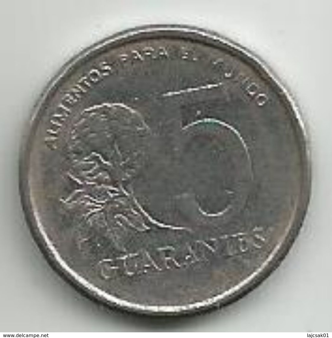 Paraguay 5 Guaranies 1978. - Paraguay