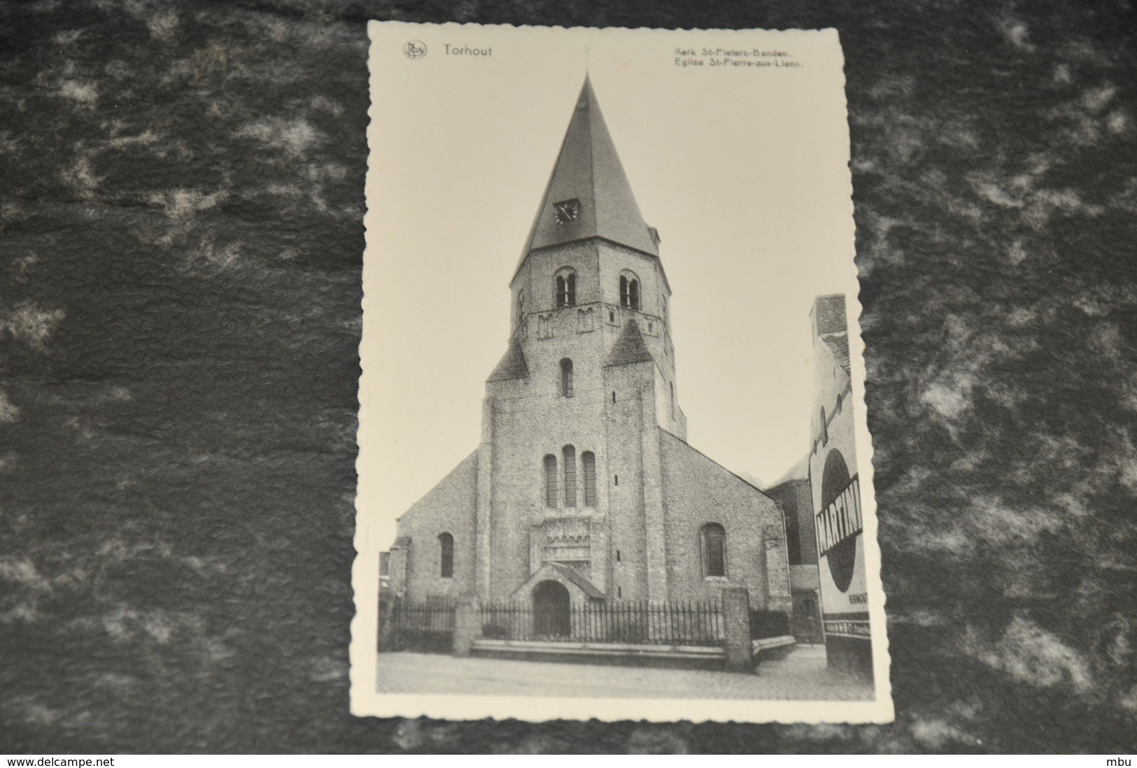 1935    Thourout - - Thorhout - Torhout : Kerk Eglise (reclame Martini) - Torhout