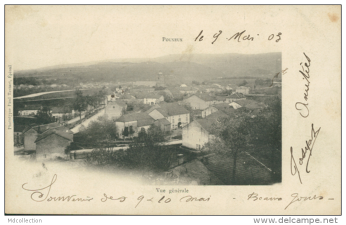 88 POUXEUX /Vue Générale / - Pouxeux Eloyes