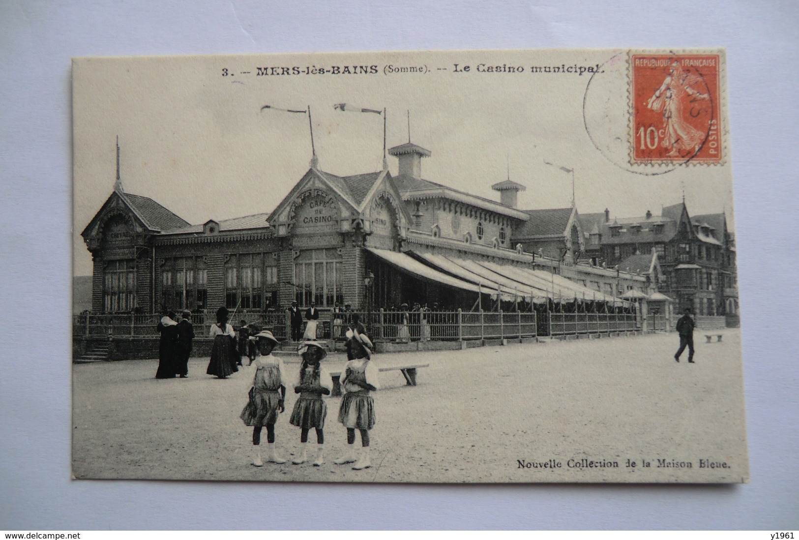 CPA 80 SOMME MERS LES BAINS. Le Casino Municipal. - Mers Les Bains