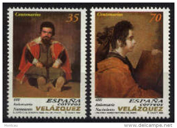 Spain 1999. Diego De Velazquez Ed 3658-59 (**) SG 3591-92 - Neufs