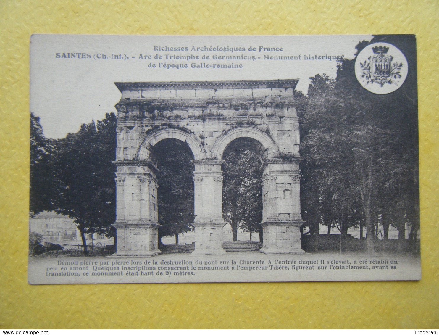 SAINTES. L'Arc De Triomphe De Germanicus. - Saintes