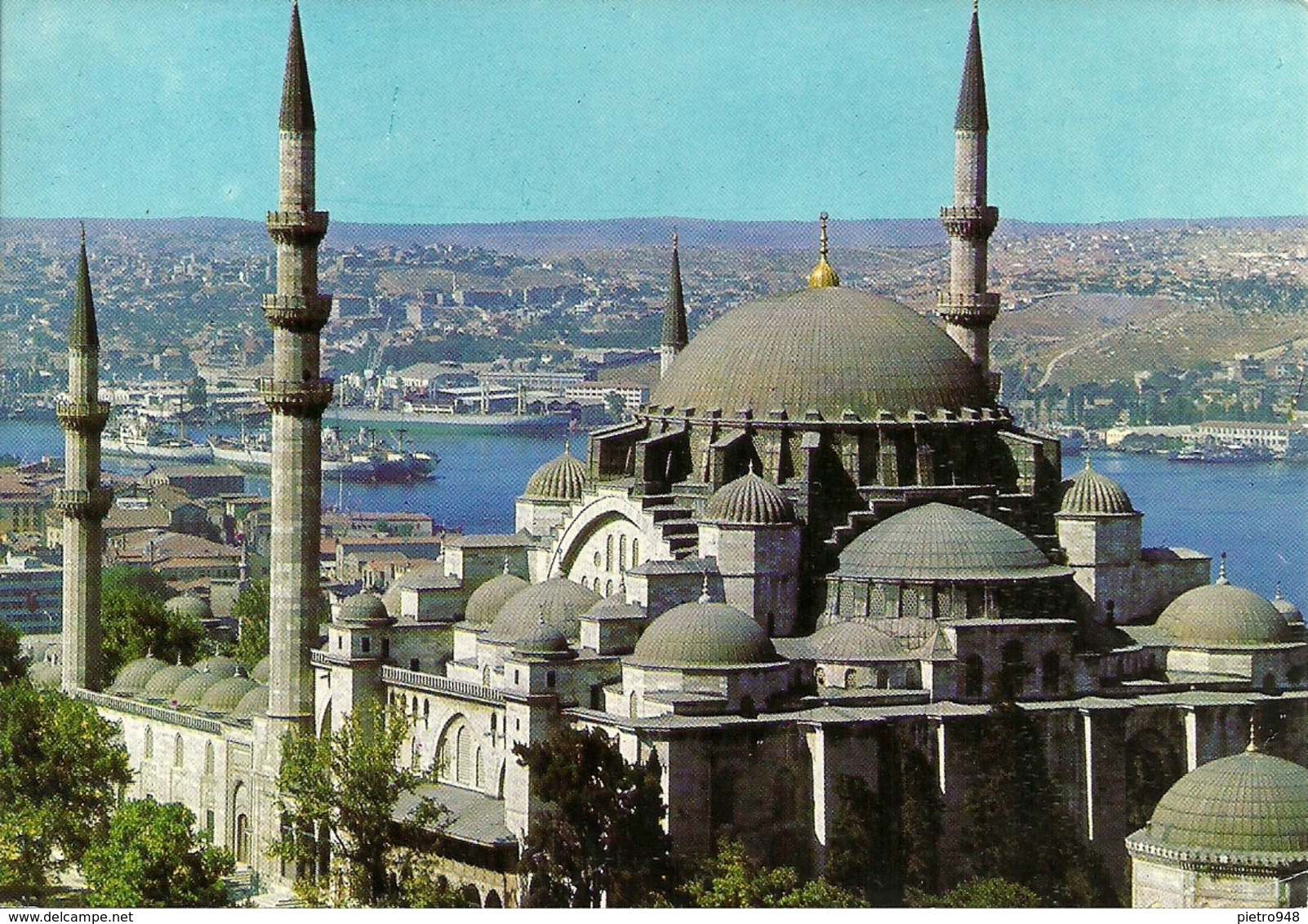 Istanbul (Turchia, Turkey) Mosque (Moschea) Suleymaniye E Golden Hora - Turkey