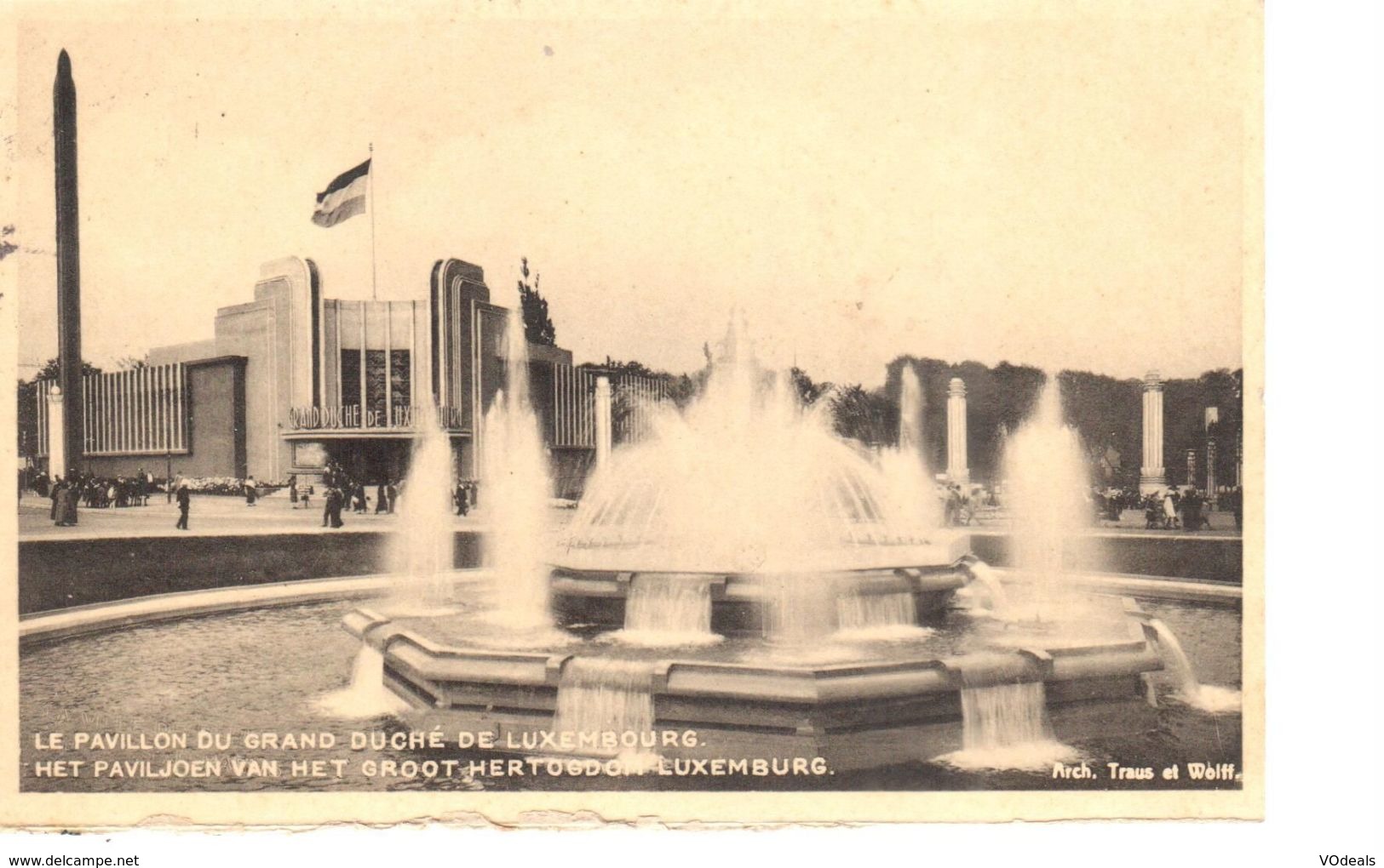 Bruxelles - CPA - Brussel - Exposition 1910 - Pavillon Du Grand Duché De Luxembourg - Wereldtentoonstellingen