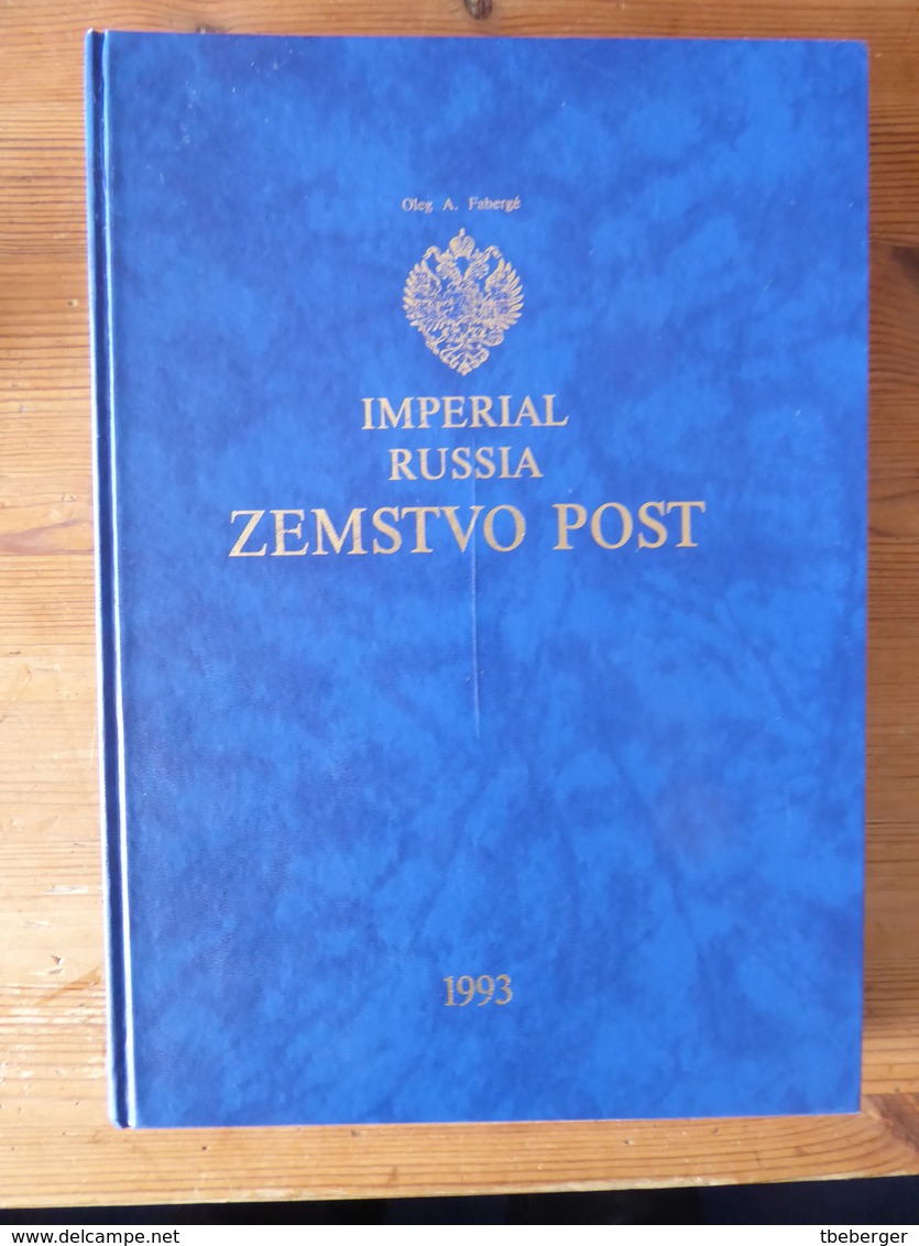 Fabergé, O.A., Imperial Russia Zemstvo Post 1993, The Famous 'Blue Book' Of The Famous Collection - Zemstvos