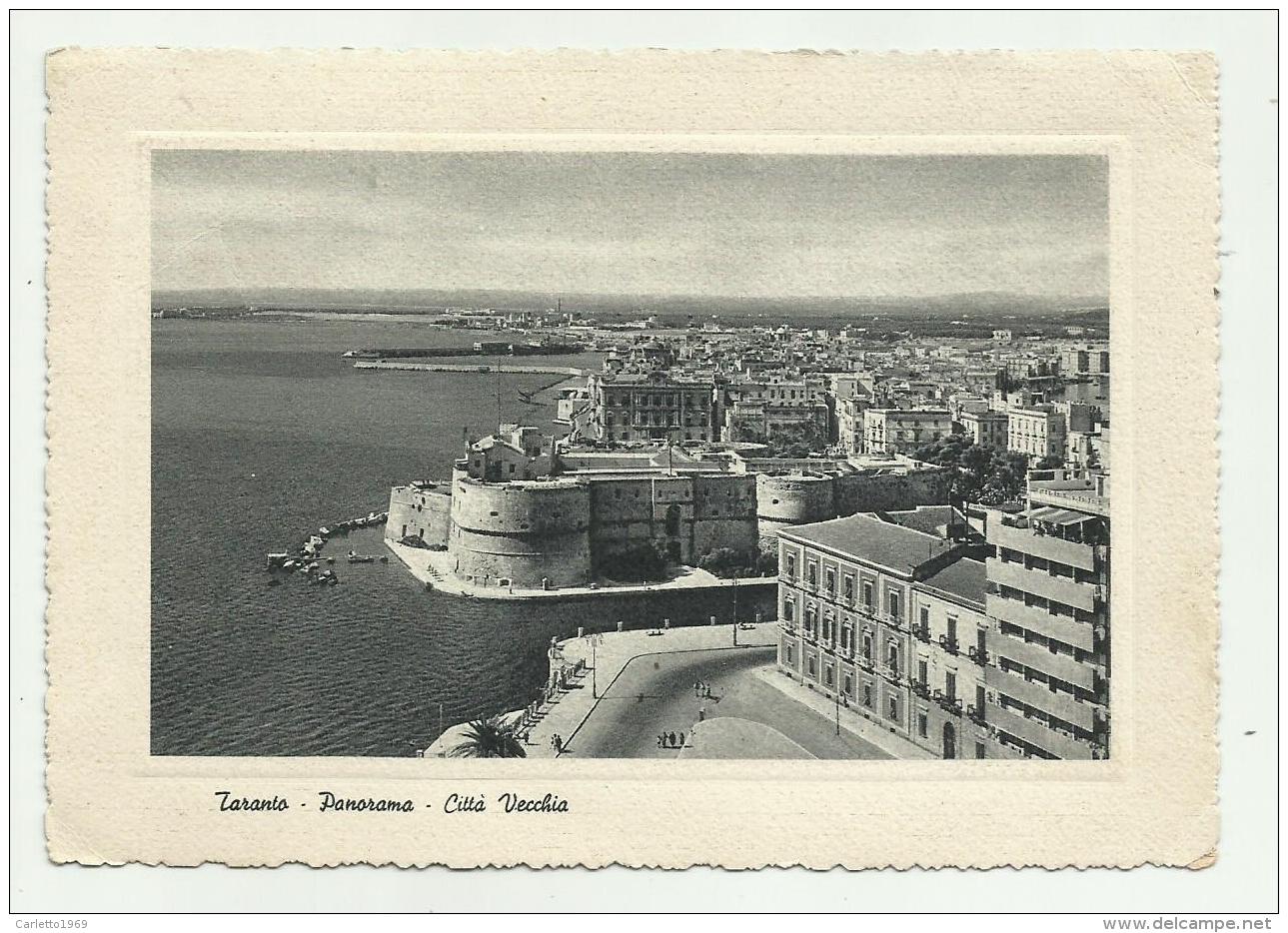 TARANTO - PANORAMA - CITTA' VECCHIA  VIAGGIATA FG - Taranto