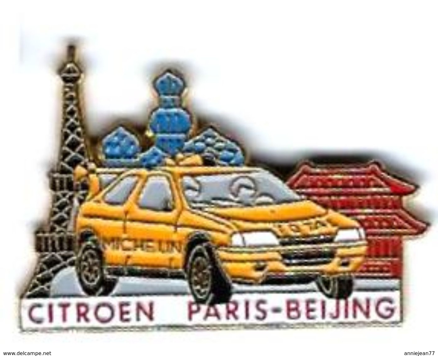 CITROEN - C18 - PARIS - PEKIN - Verso : SM - Citroën