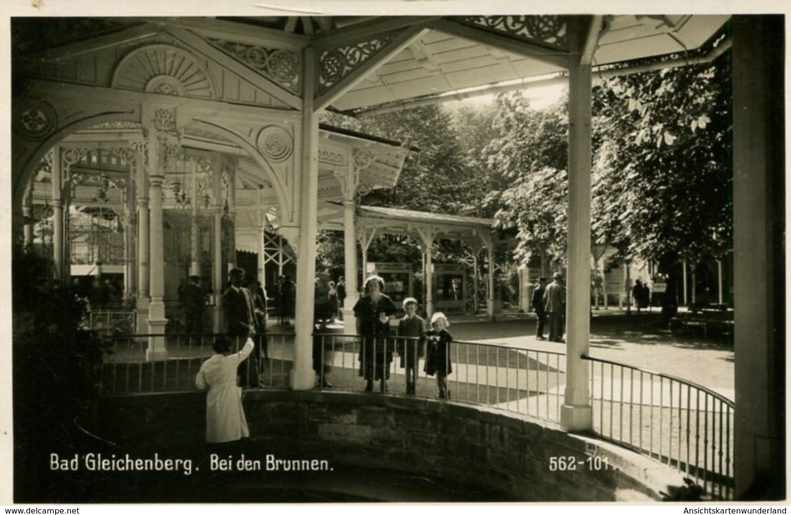 003160 Bad Gleichenberg - Bei Den Brunnen 1937 - Bad Gleichenberg