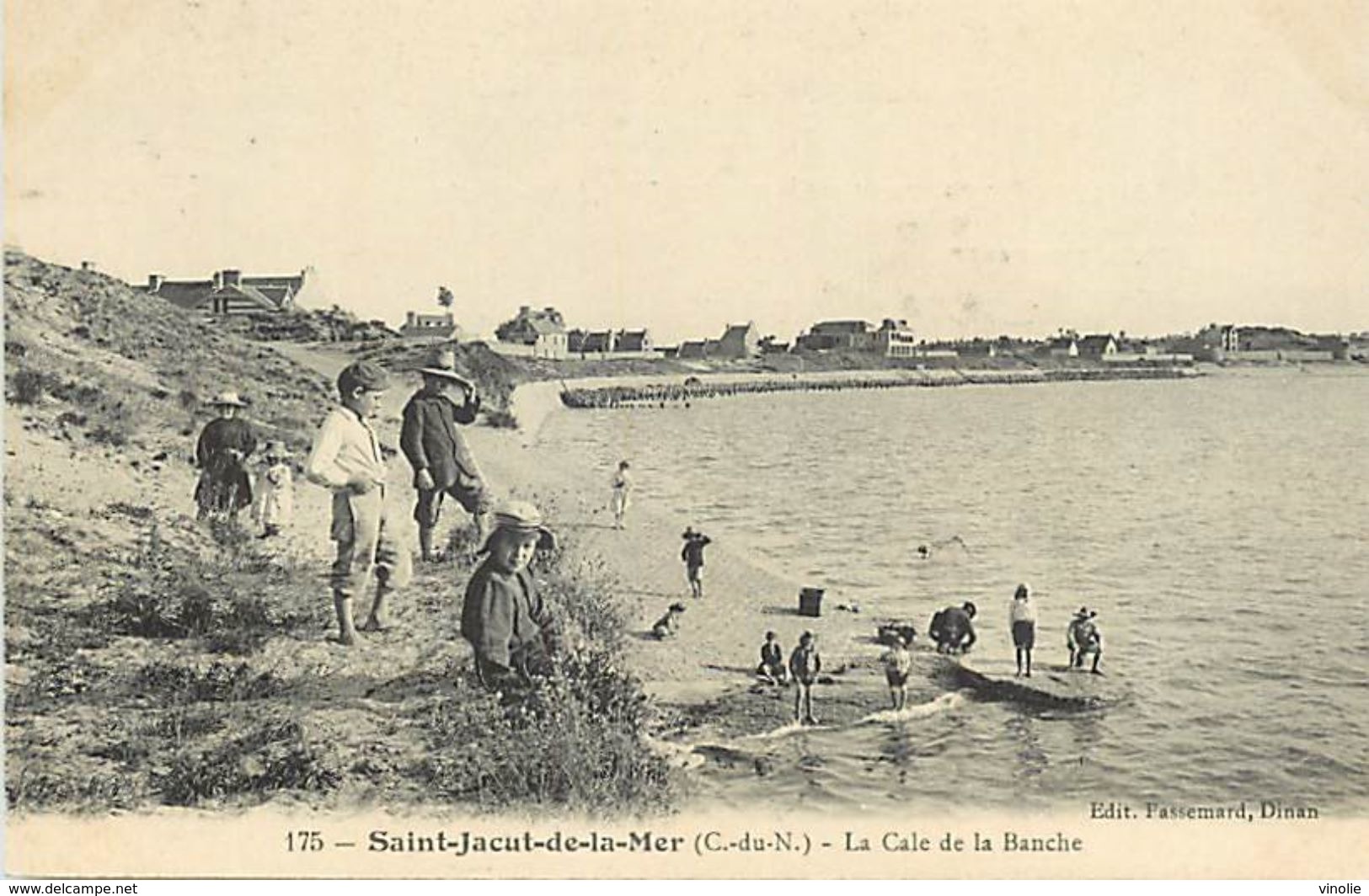 C-18-1890 : SAINT-JACUT-DE-LA-MER  LA CALE DE LA BANCHE - Saint-Jacut-de-la-Mer