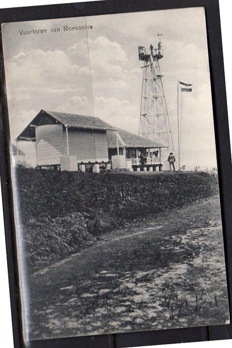 Netherlands Indies Ight House Of Noesanive  (Ambon) Noesanive +/-1910   (ni3-35) - Indonésie