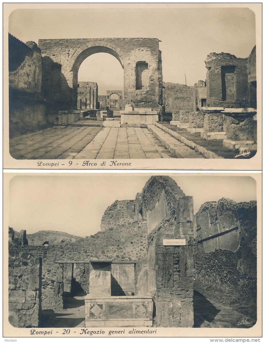 T.770.  POMPEI - Lotto Di 12 Cartoline Fotografiche - Ediz. A. Traldi - Pompei