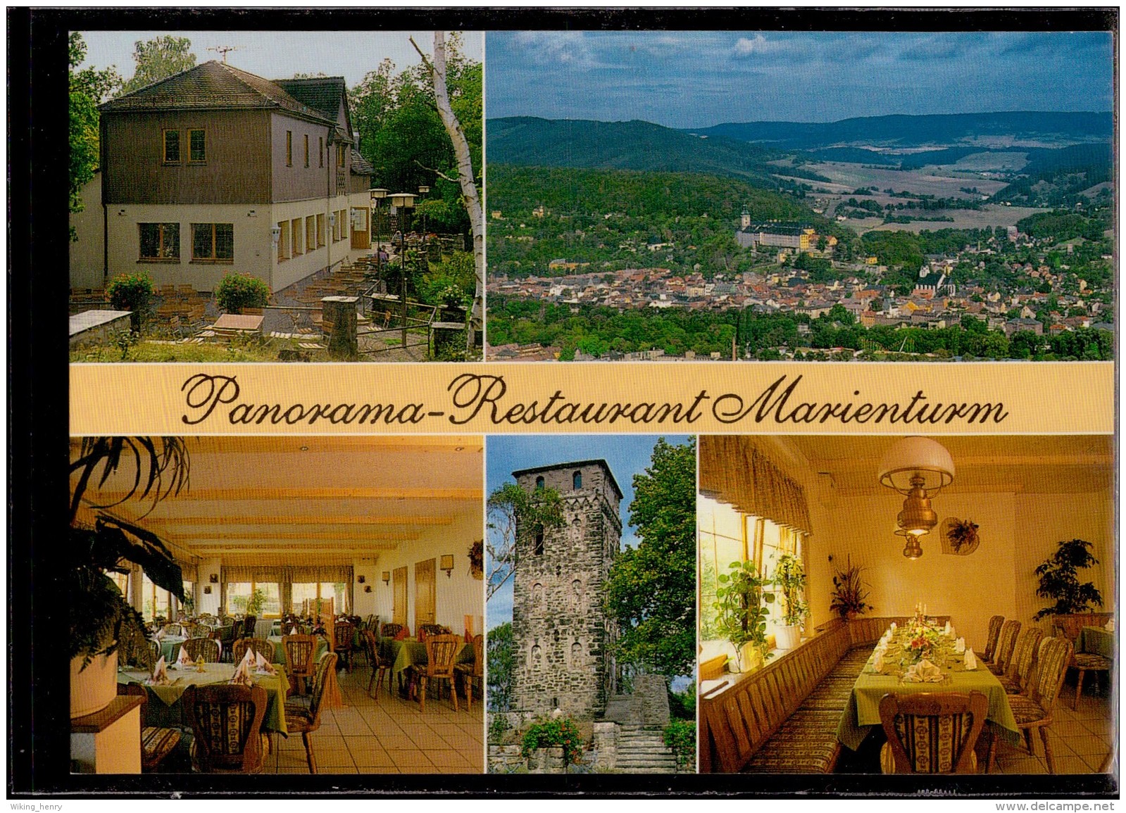 Rudolstadt Cumbach - Panorama Restaurant Marienturm - Rudolstadt