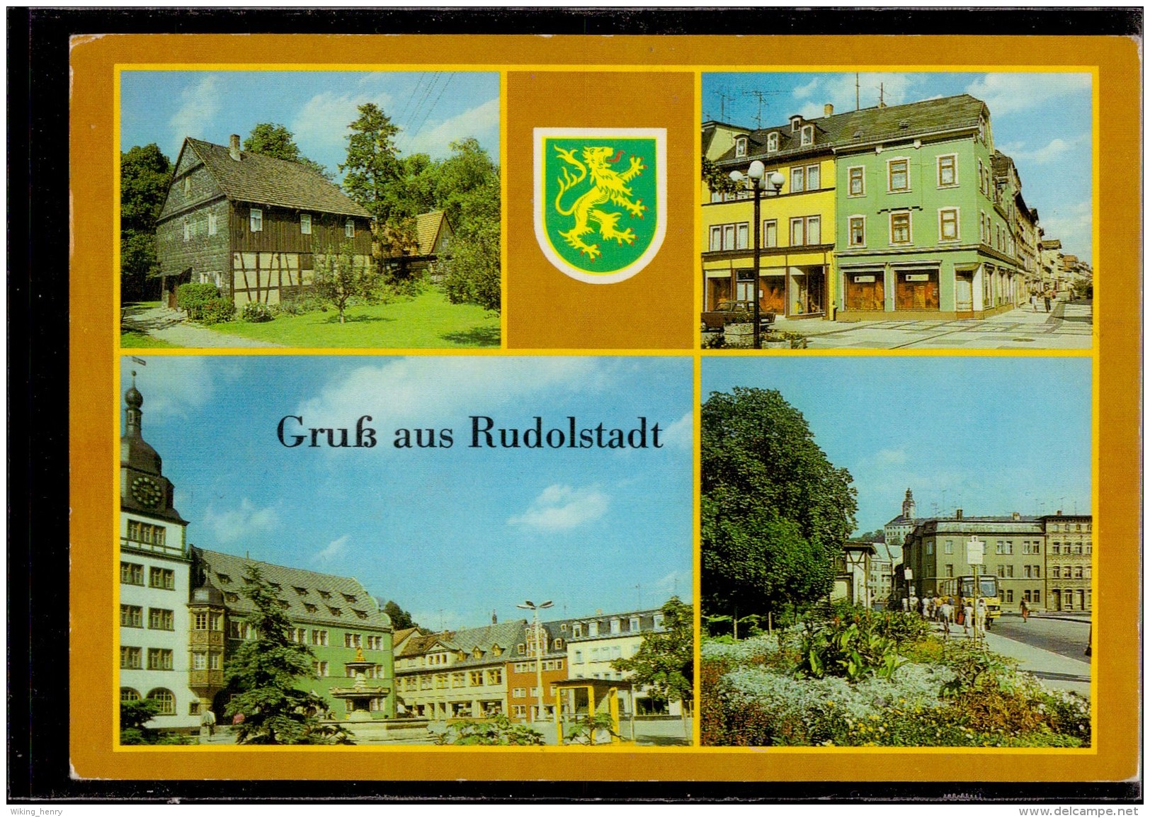 Rudolstadt - Mehrbildkarte 7 - Rudolstadt
