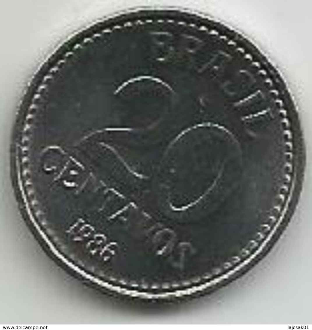 Brazil 20 Centavos 1986. High Grade - Brasilien