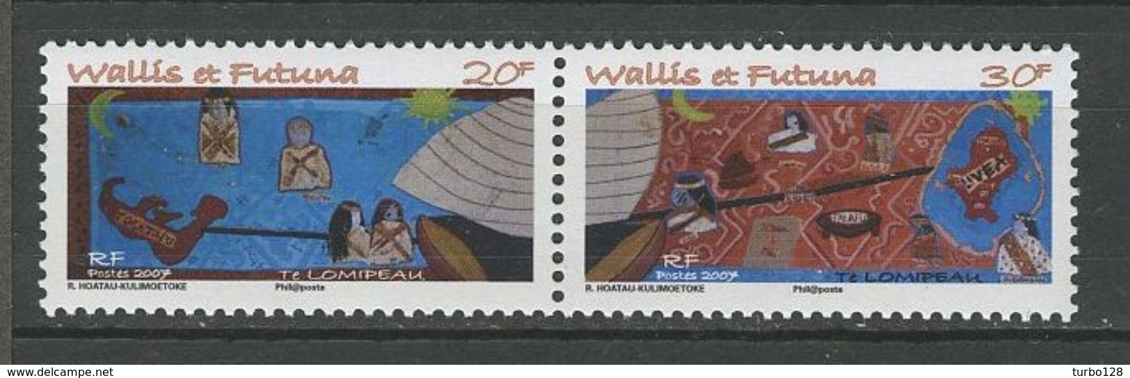 WALLIS FUTUNA  2007  N° 683/684 **  Neufs MNH Superbe Contes Et Légendes Uvéa Et Pyrogue - Neufs