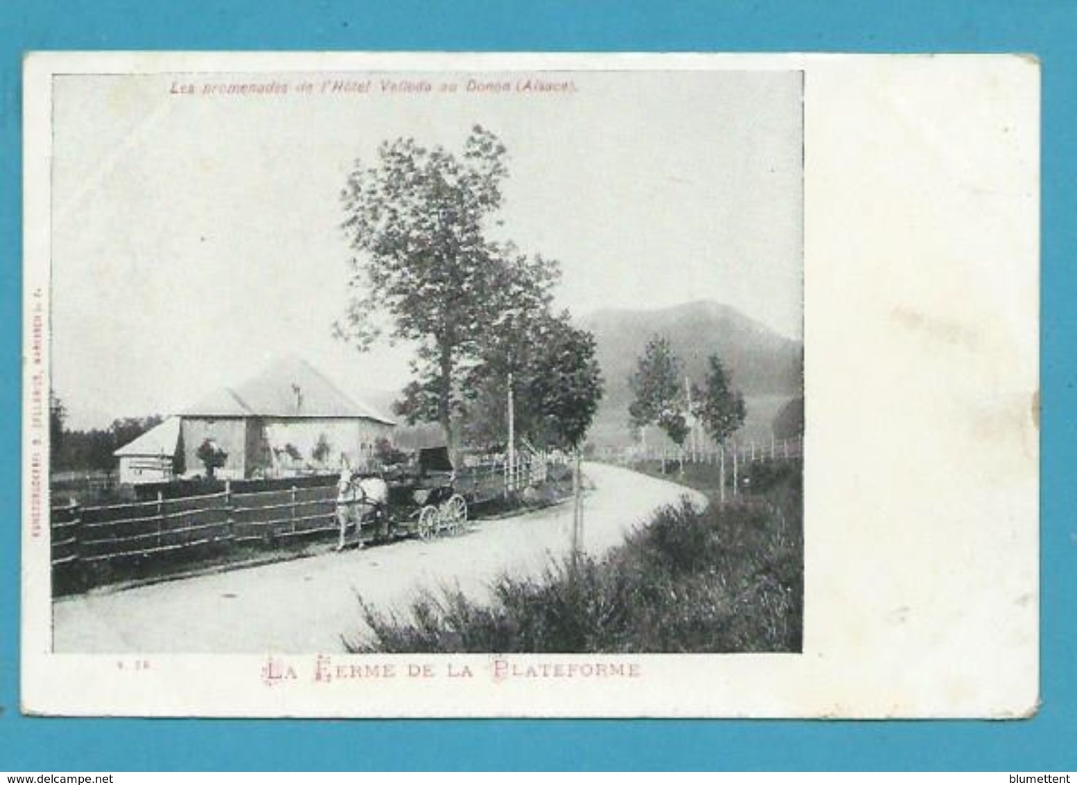 CPA - La Ferme De La Plateforme - Promenade Au DONON Alsace - Alsace