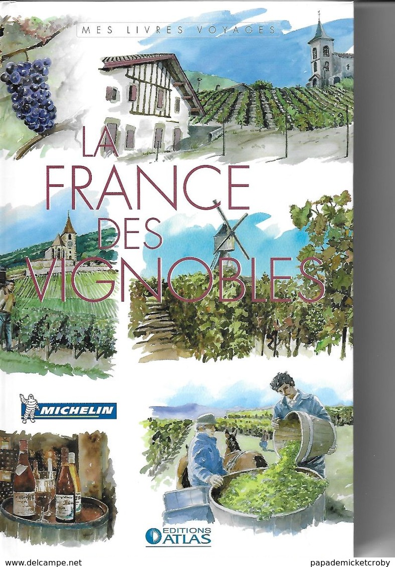 ATLAS-MICHELIN  LA FRANCE DES VIGNOBLES - Géographie