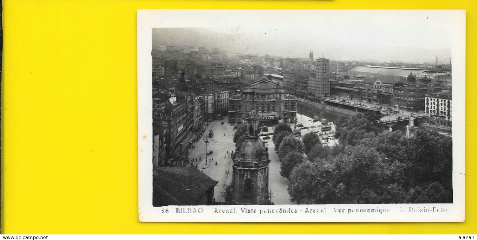 BILBAO Rara Arenal Vista Panoramica (Roisin) Espagne - Vizcaya (Bilbao)