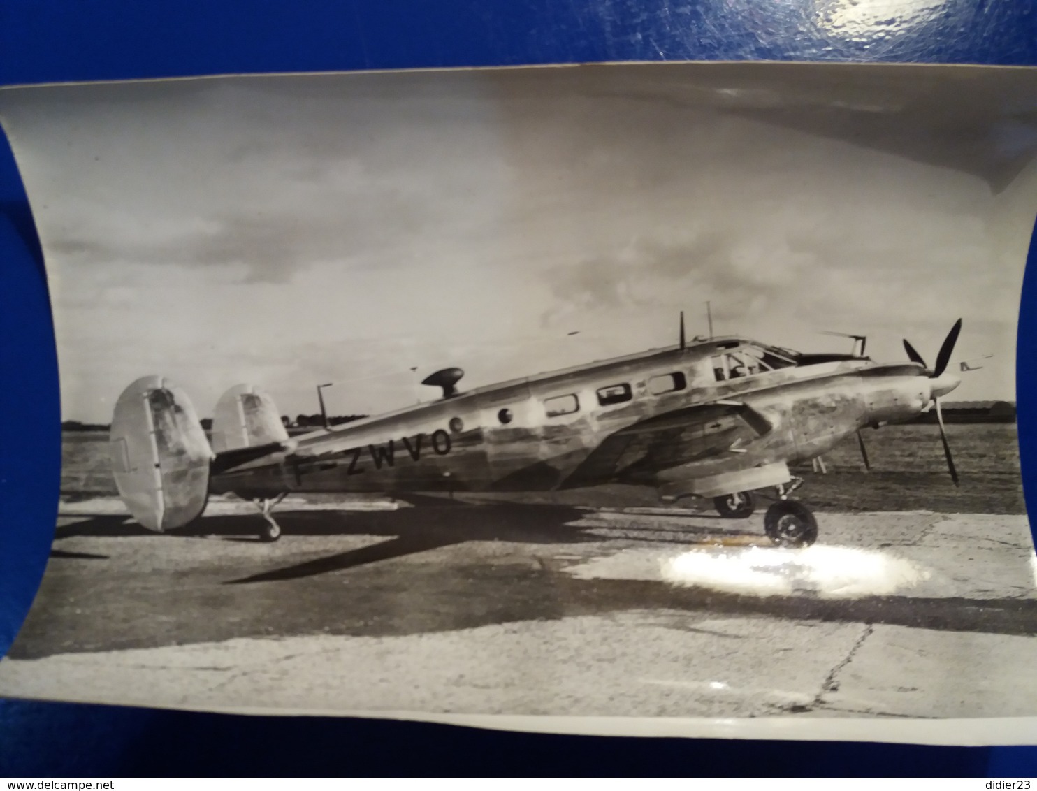 Beech Super 18 Code BA.69 Reçu Au GLAM à Villacoublay En 1955. - Luchtvaart