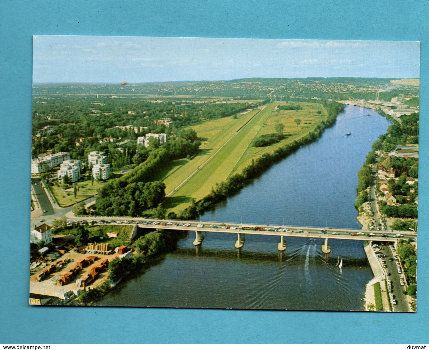 78 Yvelines Maisons Laffitte Vue Aerienne Bords De Seine Et Champ Ce Course - Maisons-Laffitte