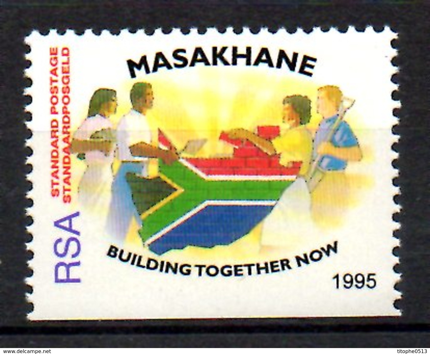 AFRIQUE DU SUD. N°890a De 1992. Campagne "Masakhane". - Unused Stamps