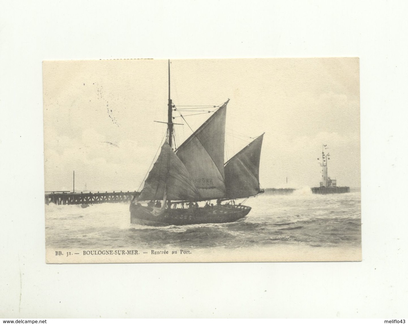 62/ CPA - Boulogne Sur Mer - Rentrée Au Port - Boulogne Sur Mer