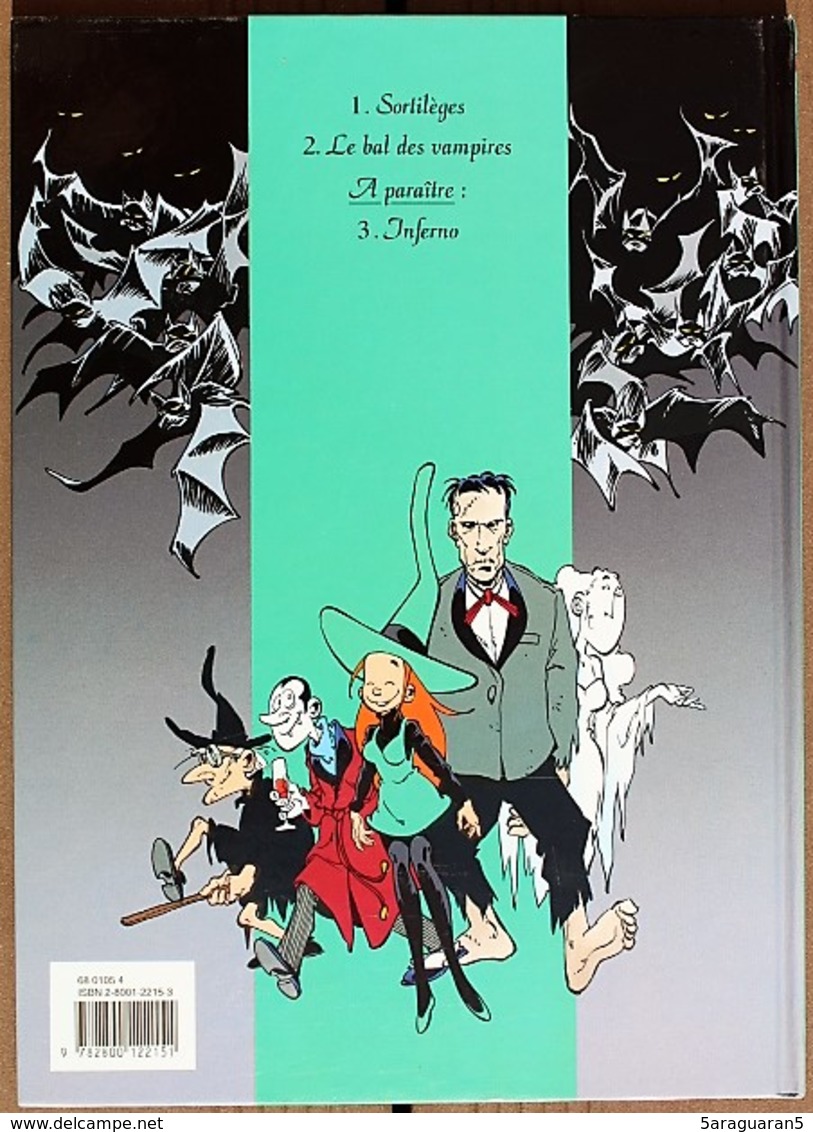 BD MELUSINE - 2 - Le Bal Des Vampires - EO 1995 - Mélusine