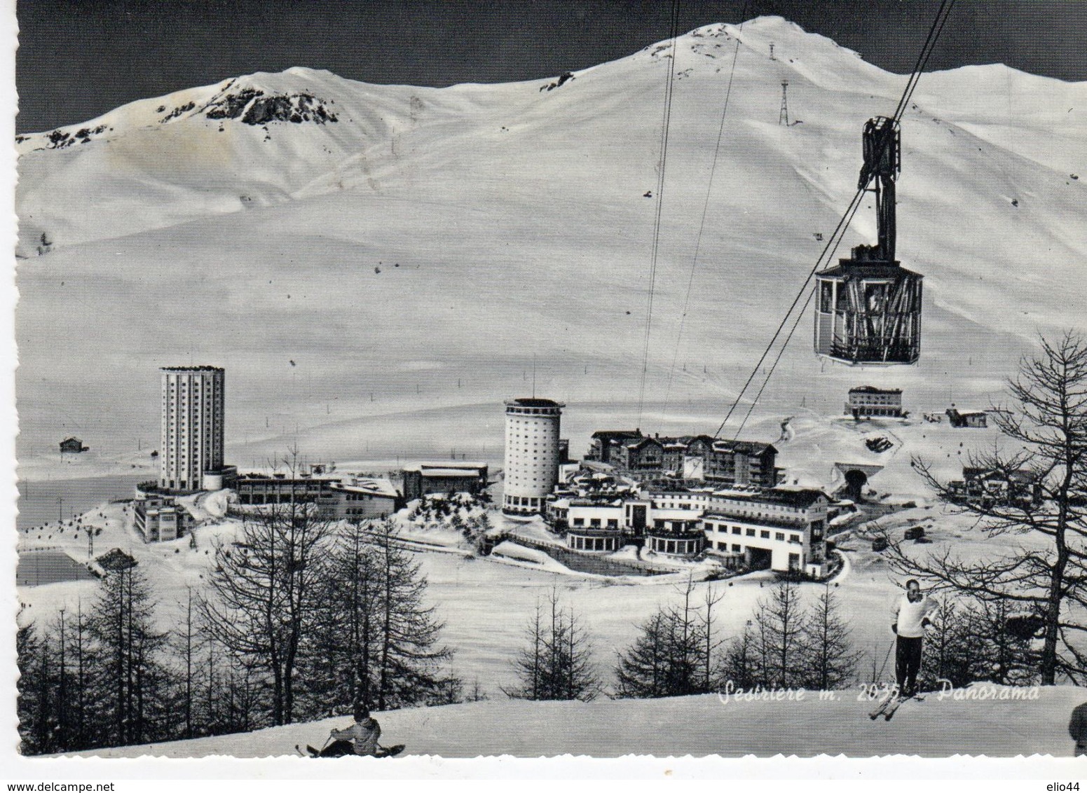 Torino - Sestriere  M. 2035 -  Panorama - - Altri & Non Classificati