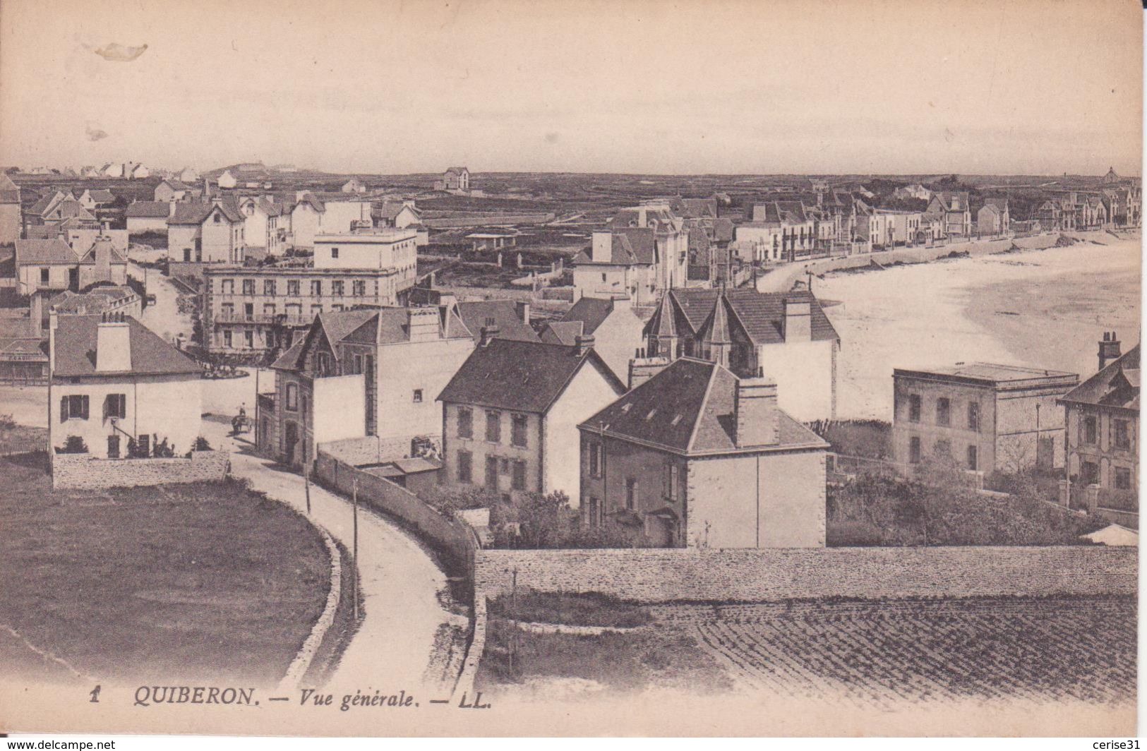 CPA - 1. QUIBERON - Vue Générale - Quiberon