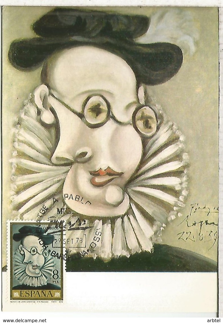 BARCELONA 1978 HOMENAJE A PICASSO  ARTE PINTURA - Picasso