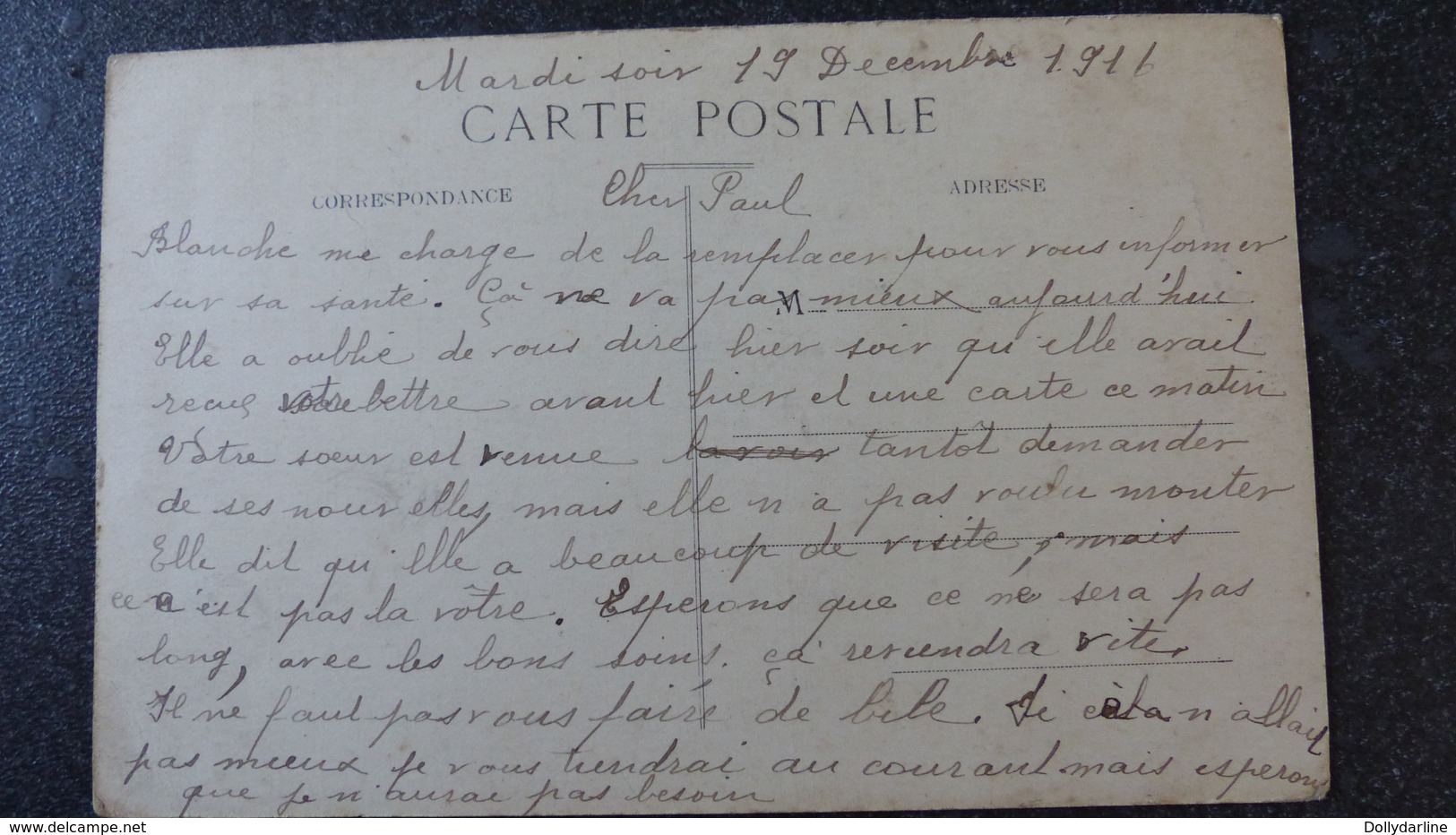 CPA 22 Cotes D'Armor MATIGNON RUE SAINT GERMAIN Commerces En Premier Plan  Animée Ecrite 1916 - Otros & Sin Clasificación