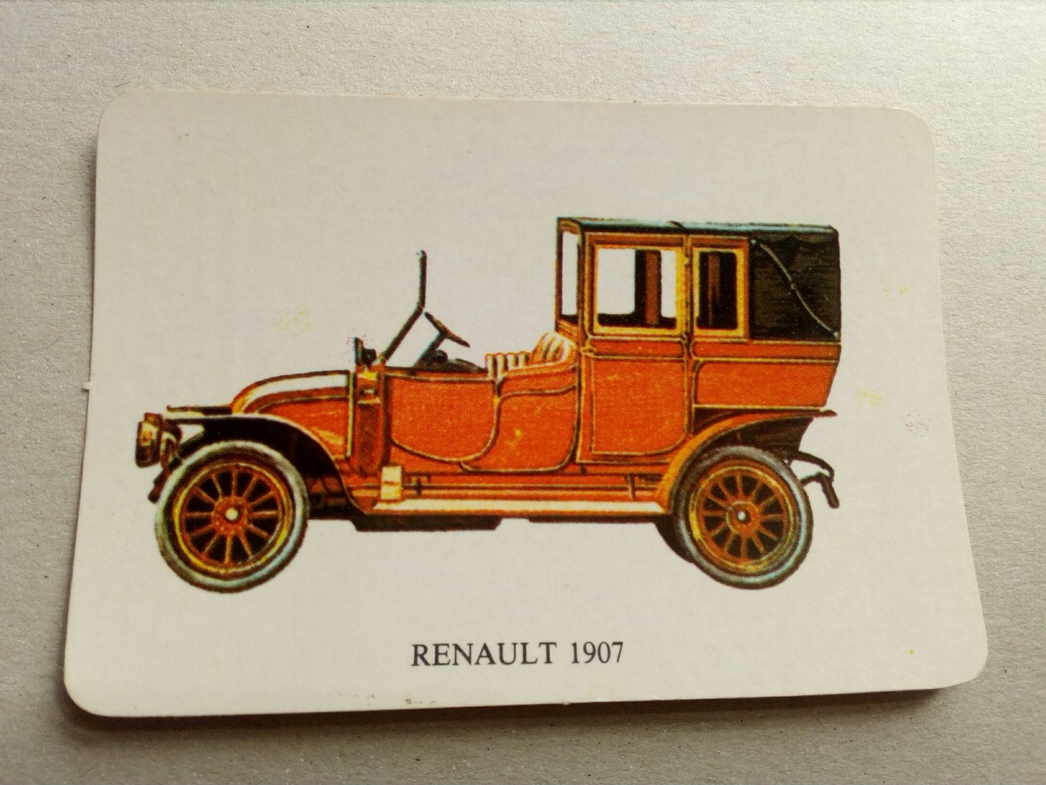 Calendrier De Poche Renault 1907 - Petit Format : 1981-90