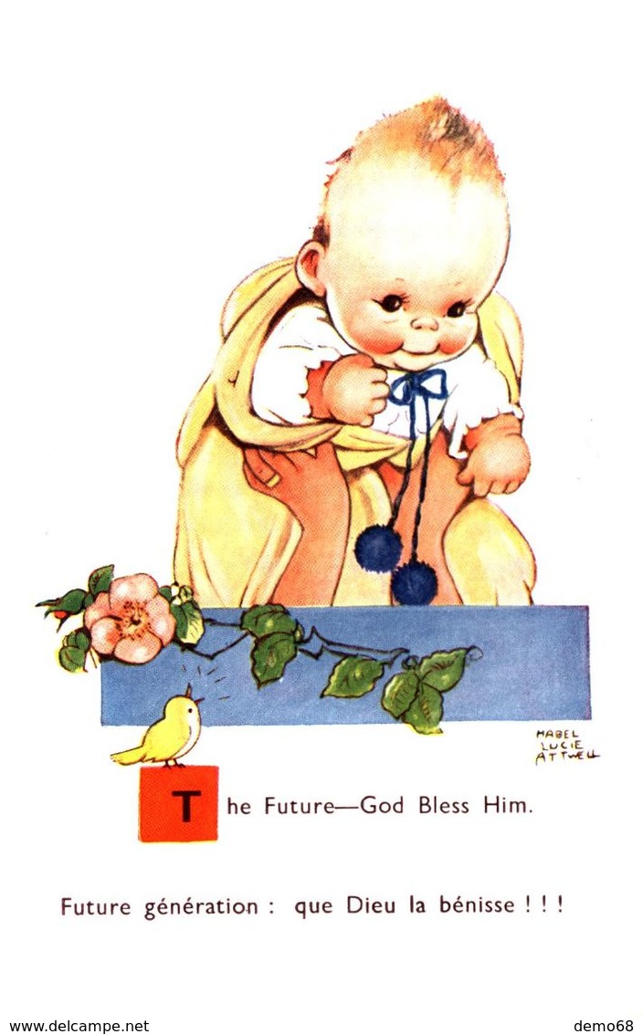 Fantaisie Enfant Bébé Humour ATTWELL Illustrateur Enfants Future Génération - Bebes