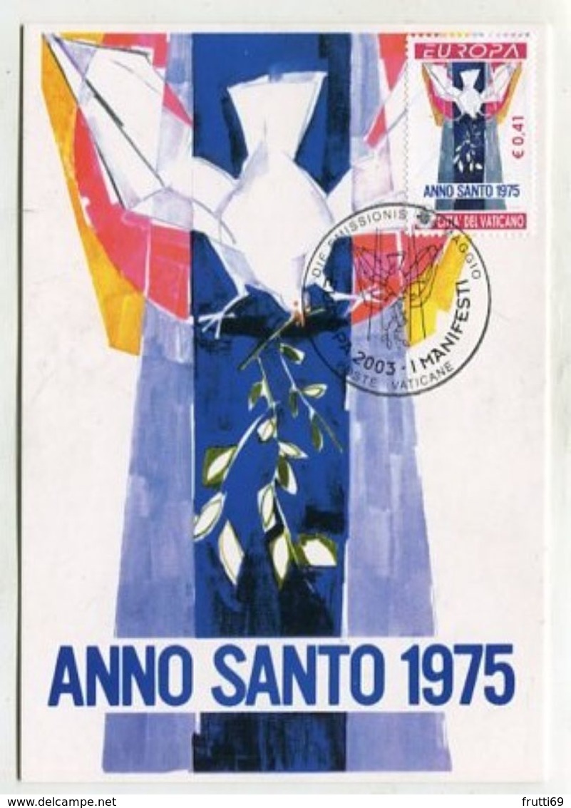 MC 320525 - VATICAN STATE  - Anno Santo 1975 - Maximumkaarten