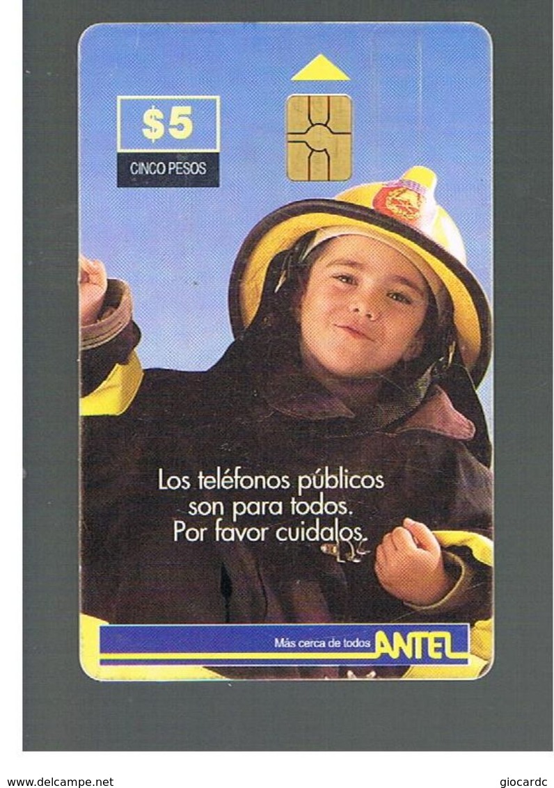 URUGUAY -   1999 CHILD                - USED  -  RIF. 10461 - Uruguay